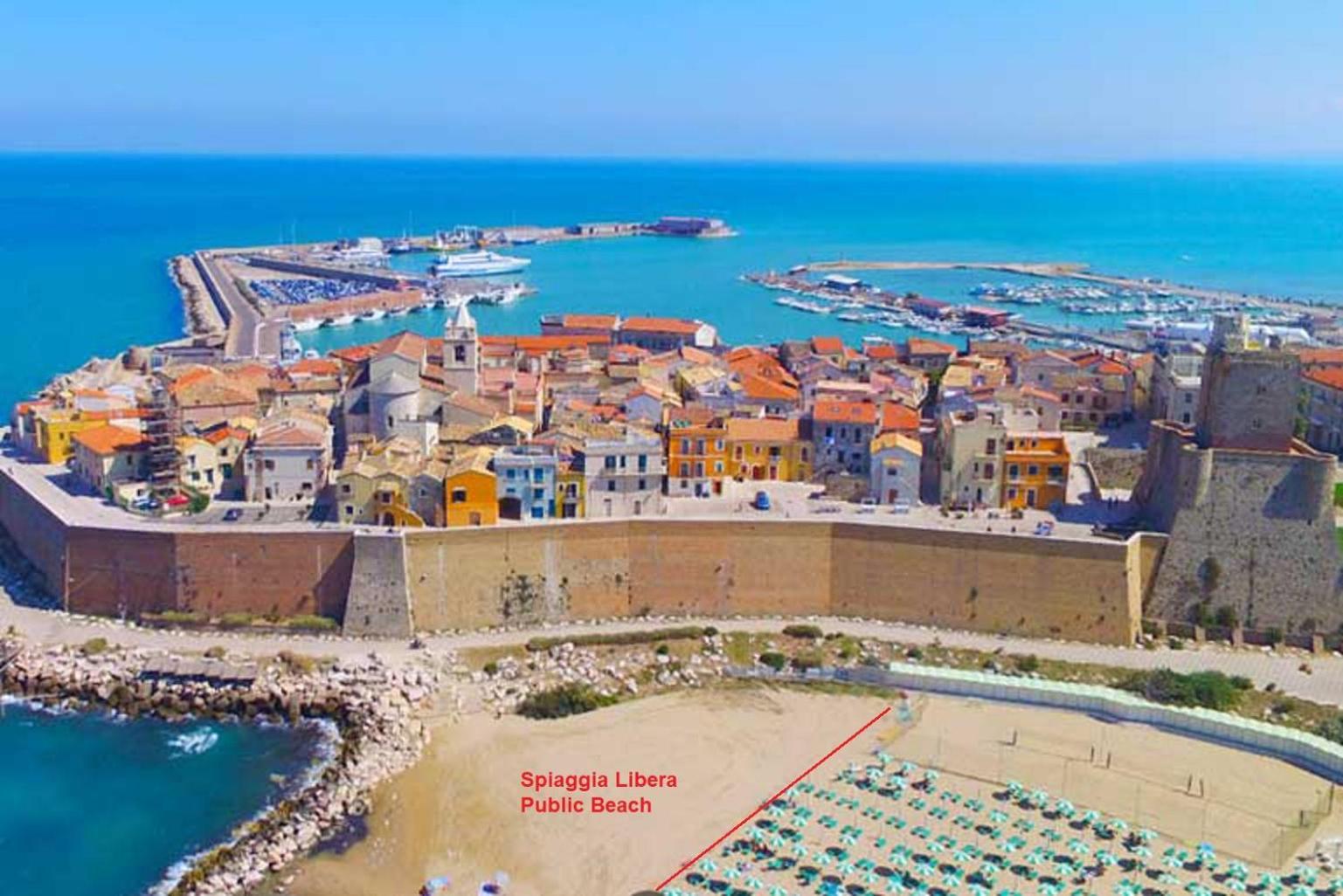 Villa Casa Tornola Nel Borgo Termoli Esterno foto